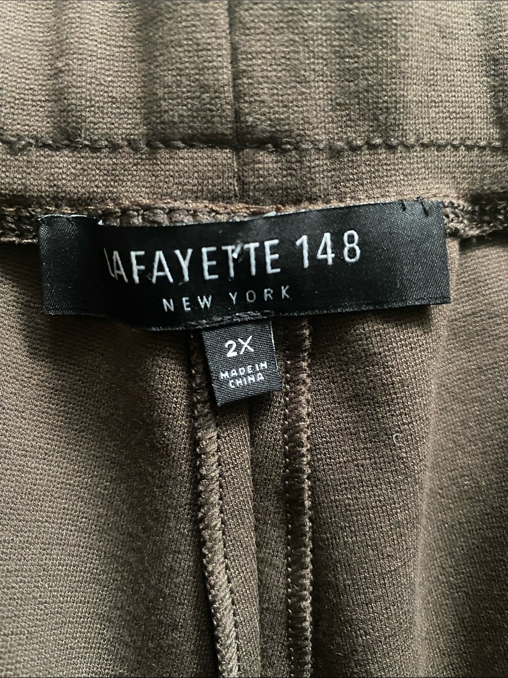 Lafayette Mercer 148 genuine suede front (100% real) ) pants 2XL - Picture 4 of 8